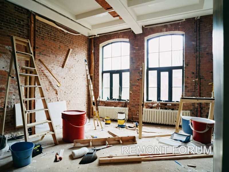 Подготовка стен с неровностями