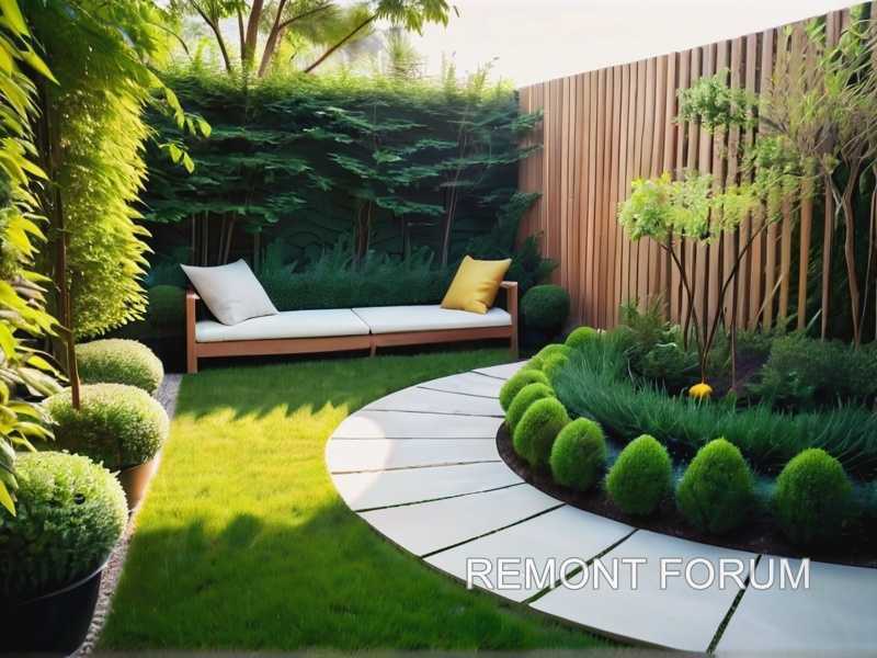 Дорожки и декоративные элементы: как разнообразить пространство