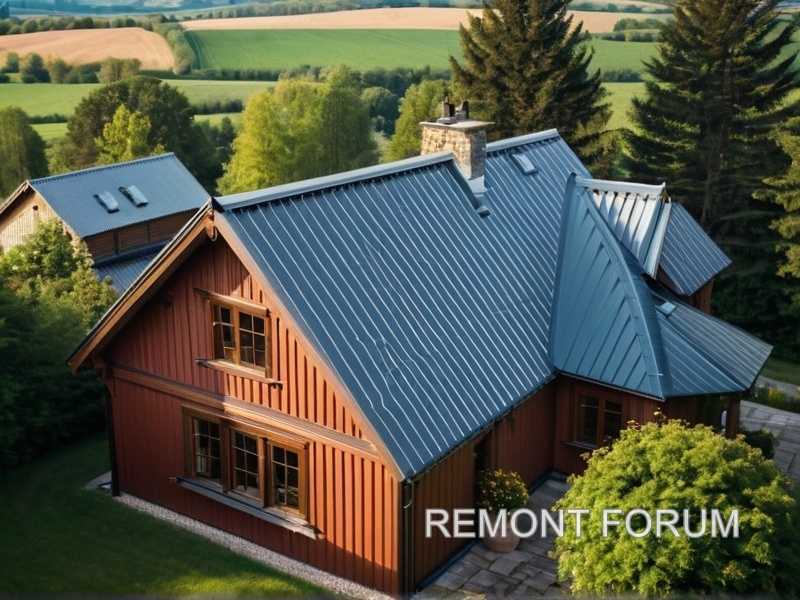 Плоские и малоуклонные крыши