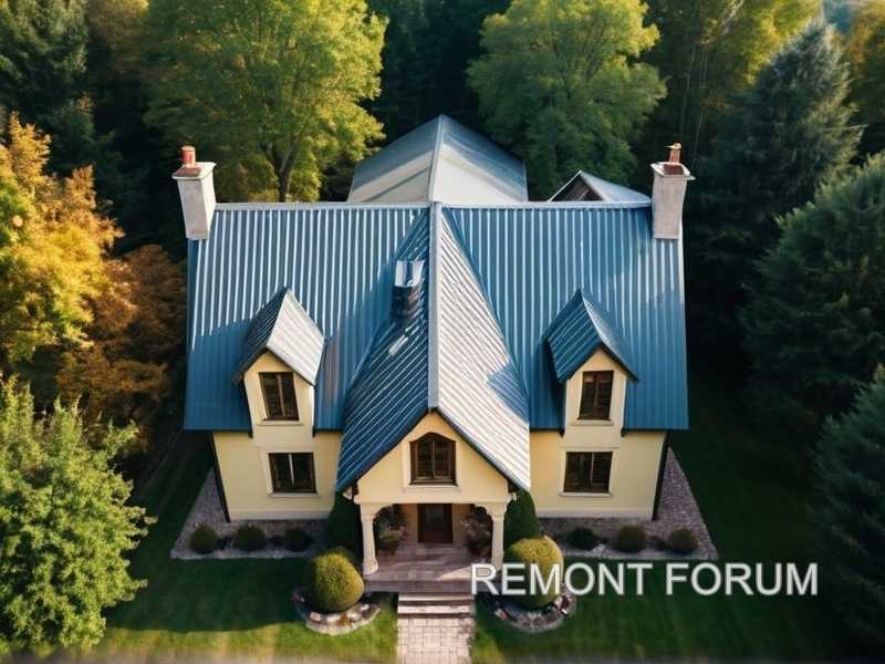 Расчет количества и расположения водосточных труб и желобов